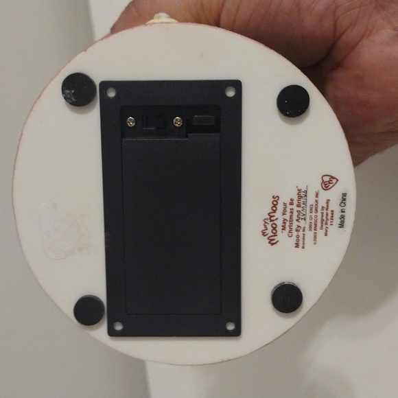 COPY - Vintage Enesco " may your Christmas be moo-ey and bright" - Picture 3 of 4